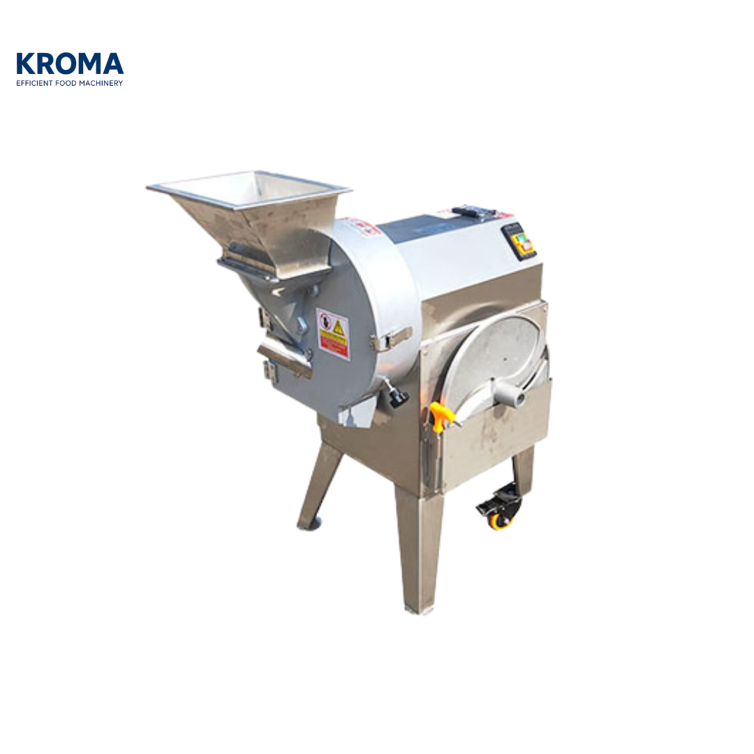 Commercial Automatic Single head Vegetable & Fruit Cutting Machine for Slicing, Shredding & Dicing