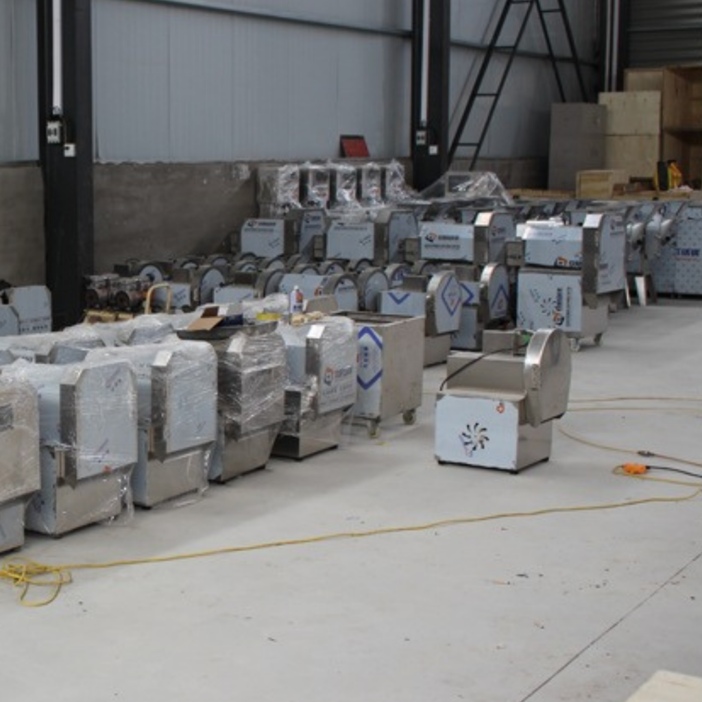 Commercial Compact Dual-Inverter Vegetable Cutting Machine for Slicing, Shredding, Segmenting & Chopping