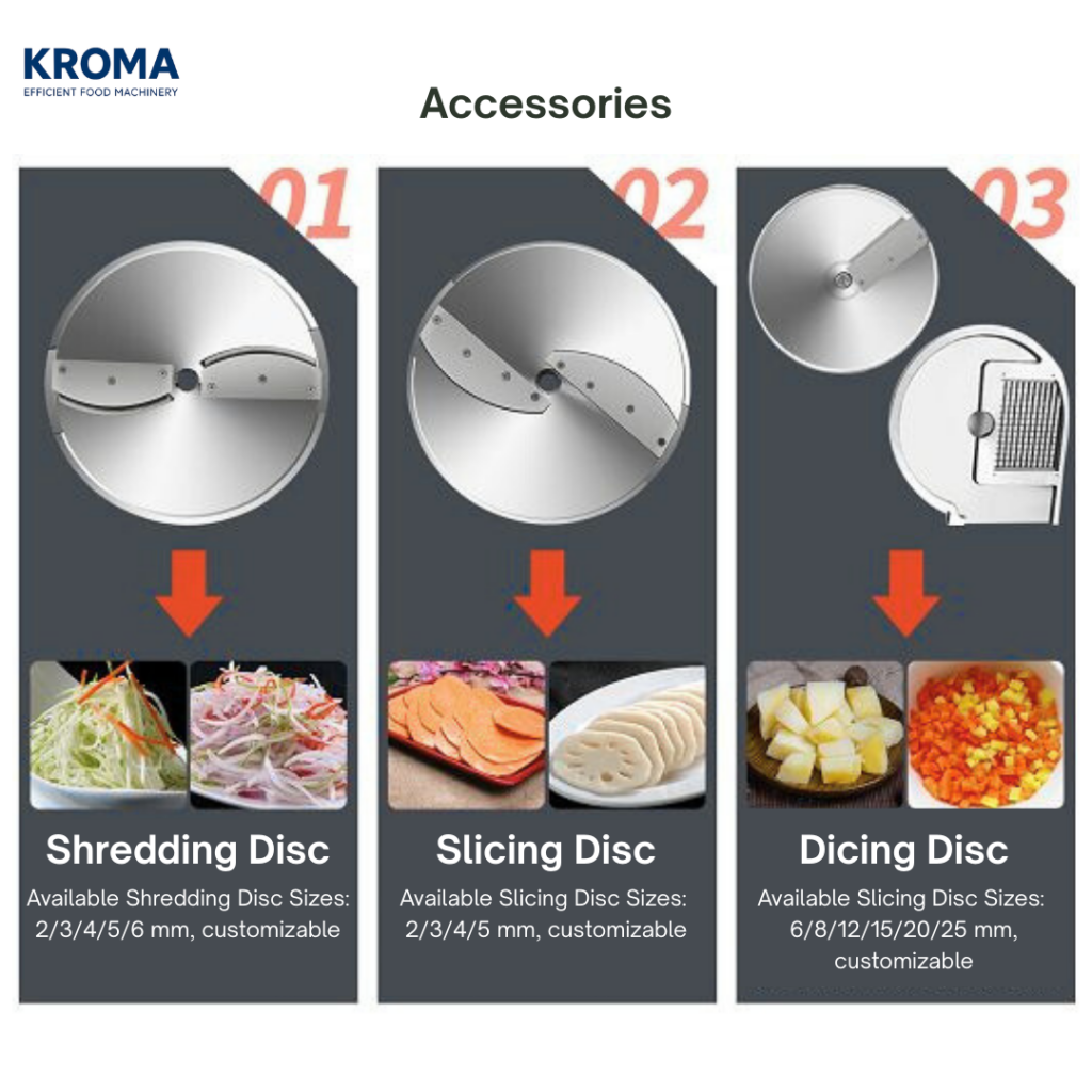 Commercial Automatic Single head Vegetable & Fruit Cutting Machine for Slicing, Shredding & Dicing