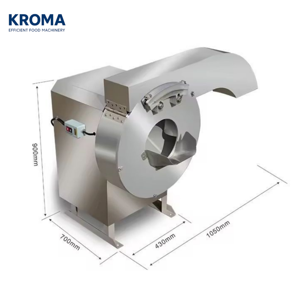 Automatic Vegetable & Fruit Strip Cutter – High-Speed Potato, Carrot, and Root Vegetable Slicing Machine