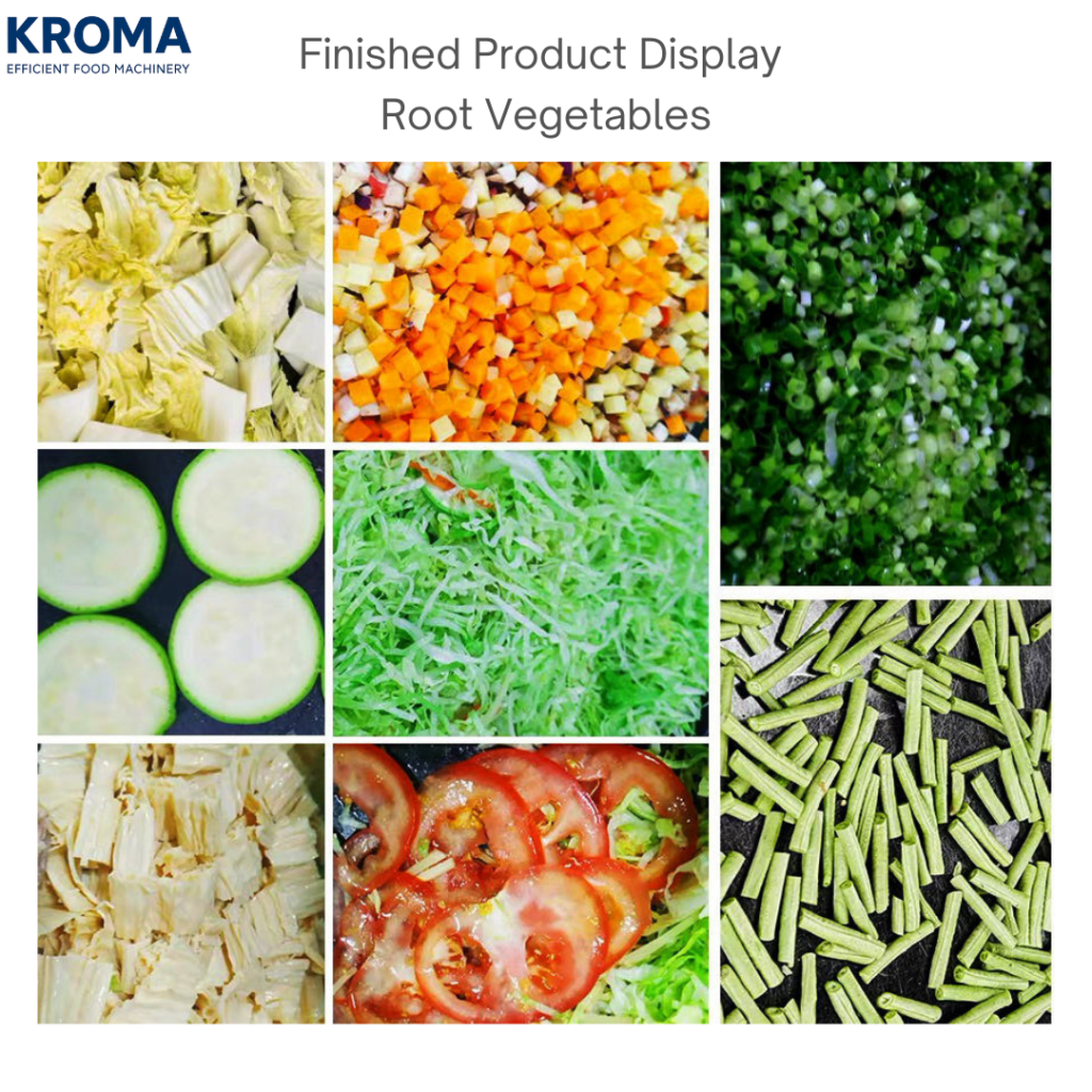 Commercial Leafy Vegetable Cutting Machine with Touch Screen Control Celery, Lettuce & Greens