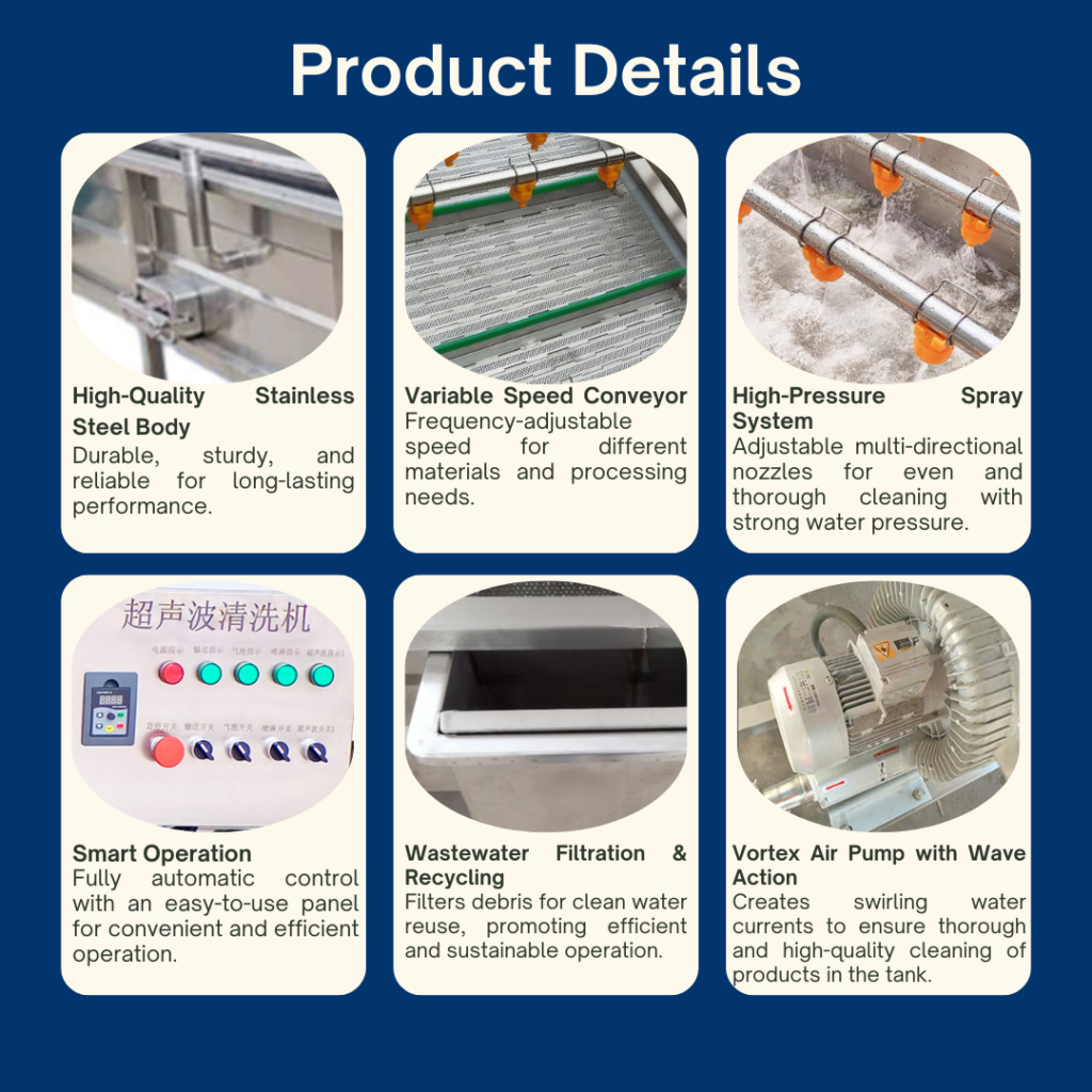 Fruit and Vegetable Bubble Washing Machine