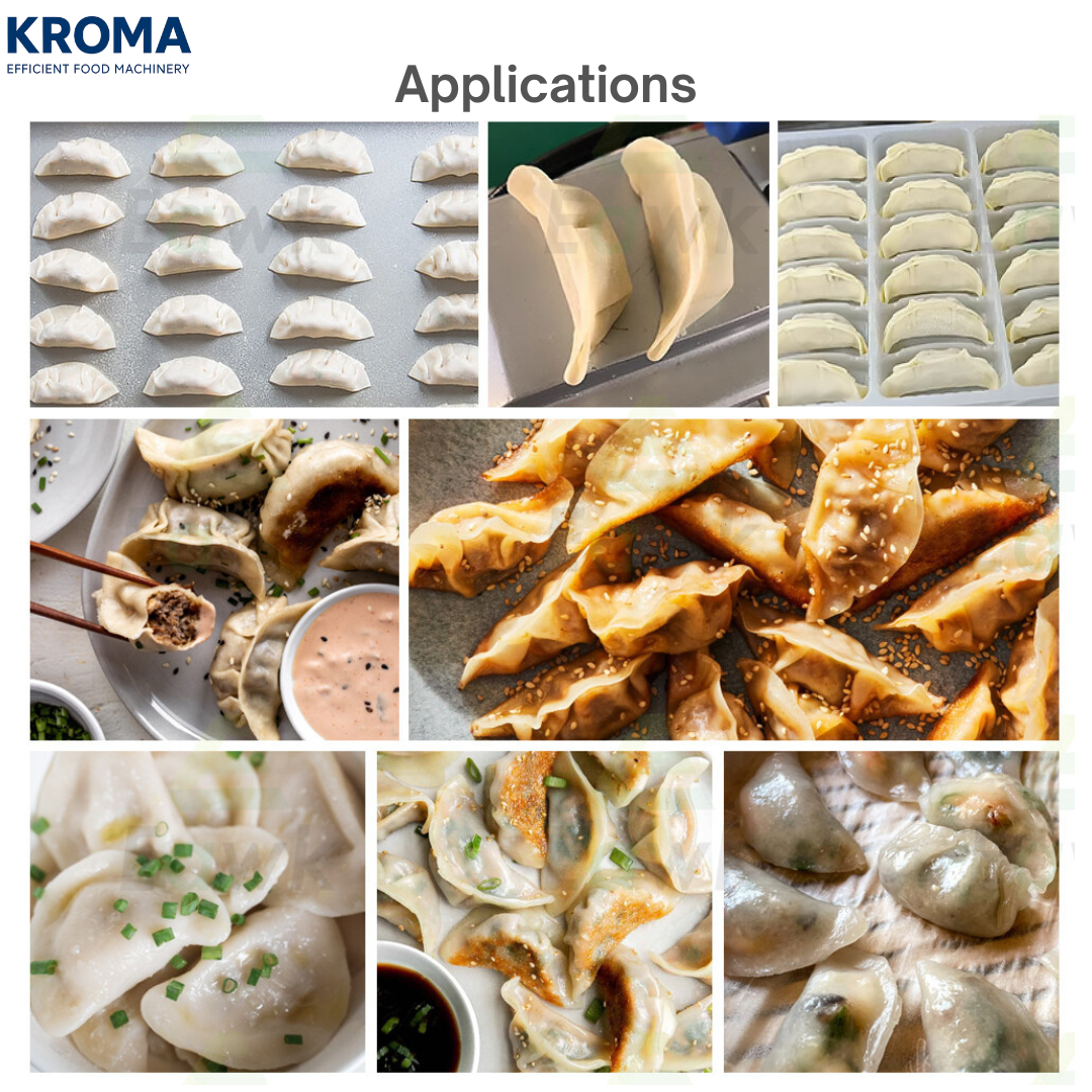 Tabletop Semi-Automatic Gyoza and Dumpling Making Machine