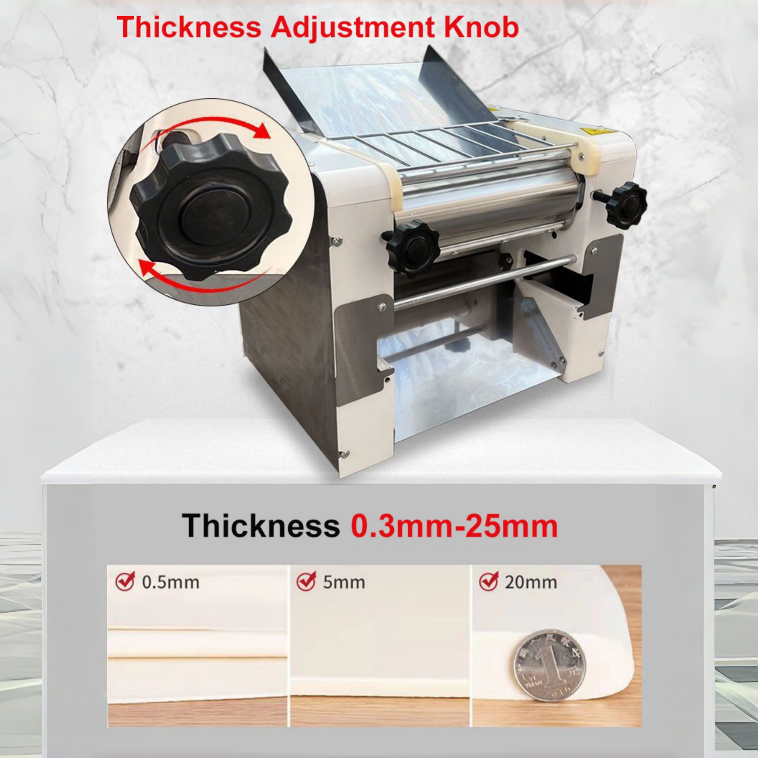 Commercial Tabletop Electric Pasta & Noodle Making Machine