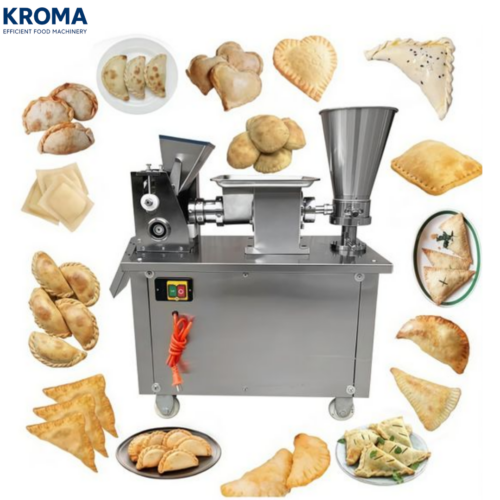 Automatic Commercial Dumpling Machine, Samosa Empanadas Making Machine for Samosa, Ravioli, Spring Roll, Pelmeni